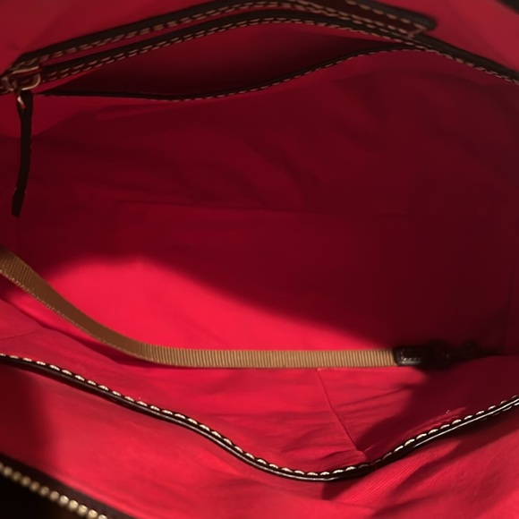 DOONEY & BOURKE Croc Embossed Leather Crossbody Bag - Picture 15 of 17